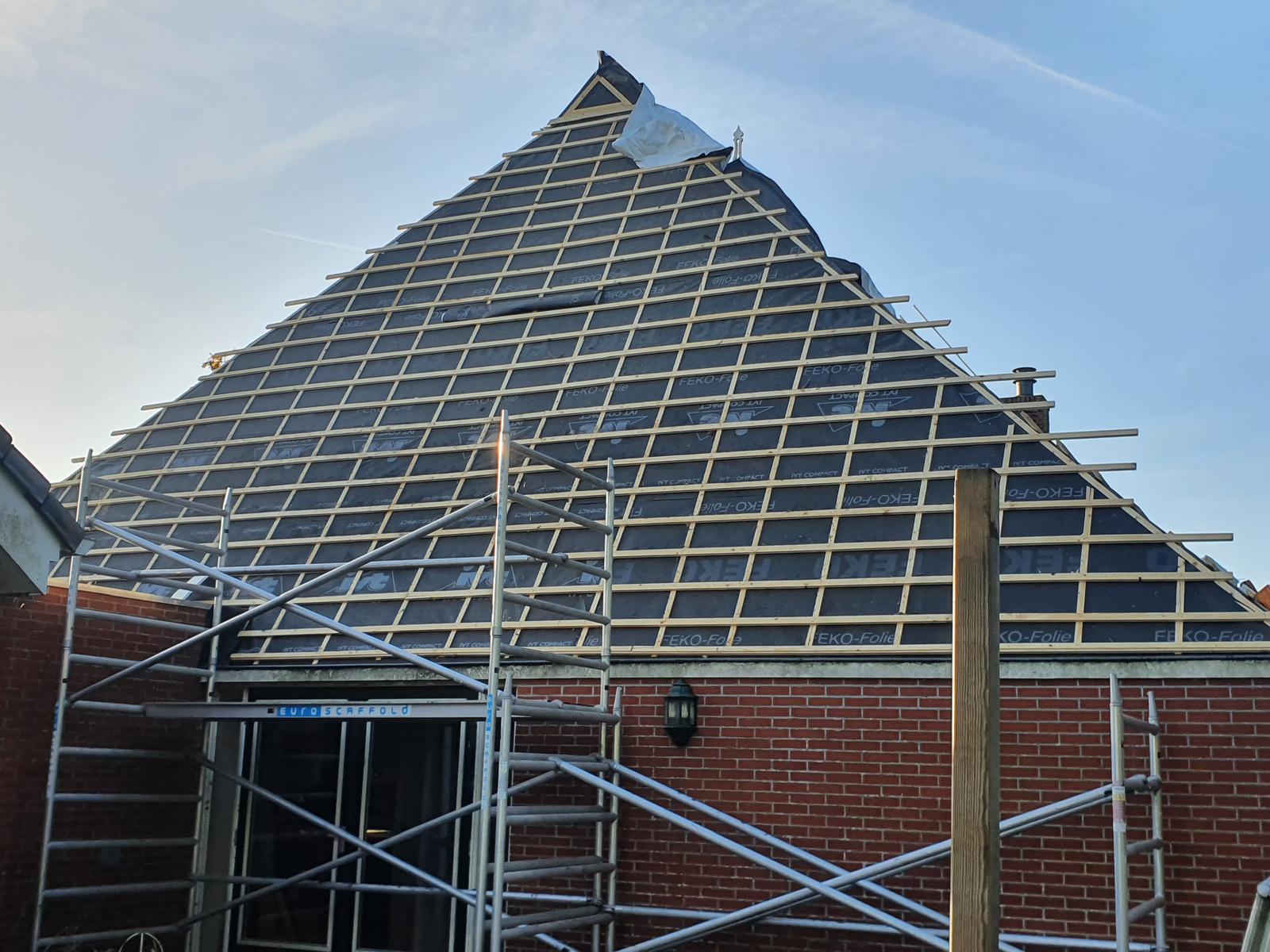 Dakrenovatie met isolatie Nij Beets — foto 5